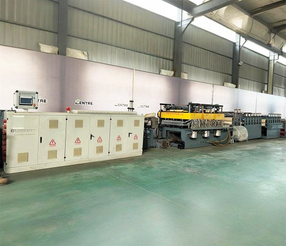 Second-hand Used PP Hollow Three-layer Plastic Building Formwork Production Line