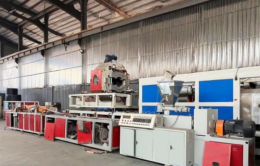 Second-hand 51-105 PVC WPC Plastic Profile Extrusion Machinery