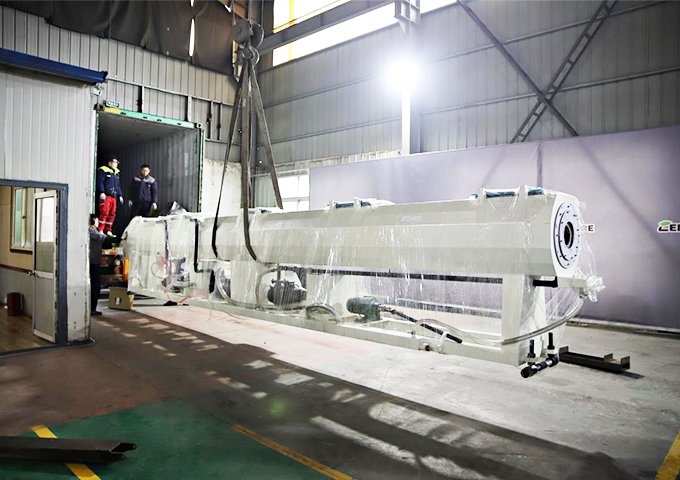 The 315mm HDPE Pipe Production Line Was Successfully Shipped To Lraq