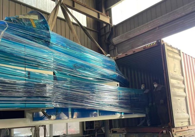 Second hand PE Pipe extrusion Line Successfully Shipped