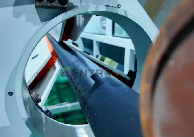 Tseted Second-hand PE pipe extrusion line